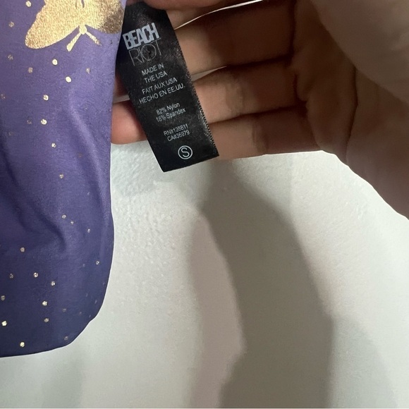 Beachriot Georgia purple top size Small - Picture 4 of 6